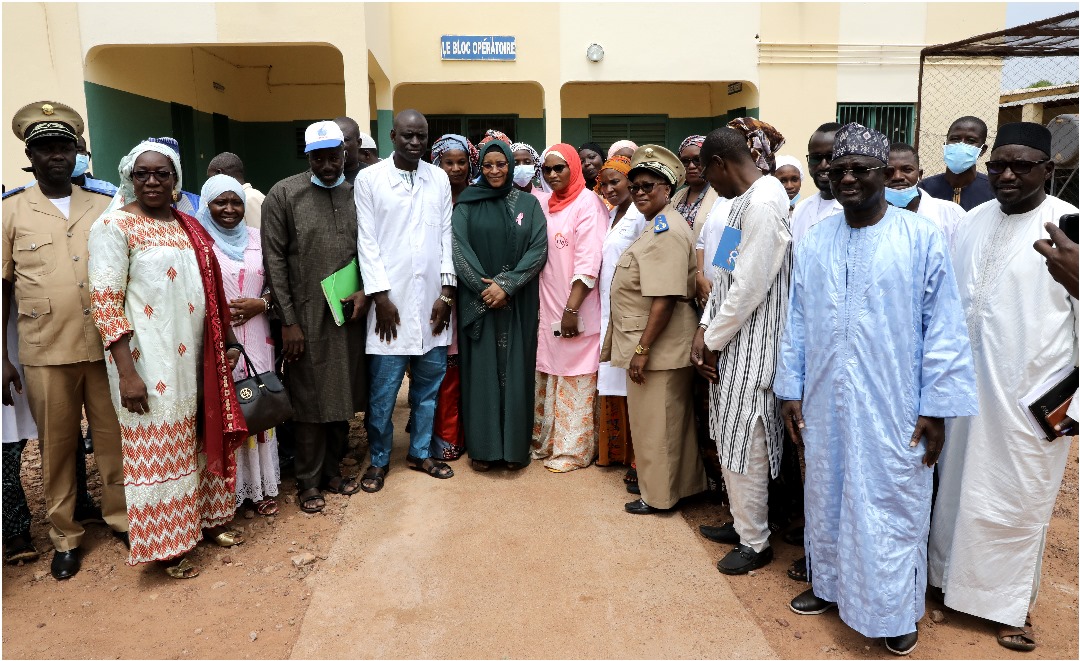Mois de la solidarité et de la lutte contre l'exclusion dans les régions de Koulikoro et de Ségou :  Les DG de l’INPS, de la CMSS et de la CANAM aux côtés de Madame le ministre, Colonel Assa Badiallo TOURE !